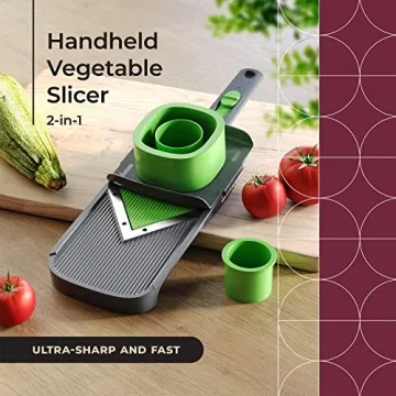 Mueller Handheld Vegetable V Slicer for Perfect Healthy Meals