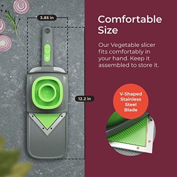 Mueller Handheld Vegetable V Slicer for Perfect Healthy Meals