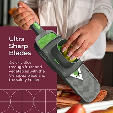 Mueller Handheld Vegetable V Slicer for Perfect Healthy Meals