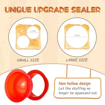 HiYZ Sandwich Cutter & Sealer: Fun Crustless Sandwich Maker