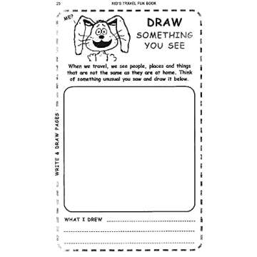 Kid's Travel Fun Book: Draw. Make Stuff. Play Games. Have Fun for Hours! (Kid's Travel series)