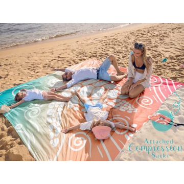 Oversized Waterproof Sandproof Beach Blanket - WEKAPO
