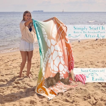 Oversized Waterproof Sandproof Beach Blanket - WEKAPO