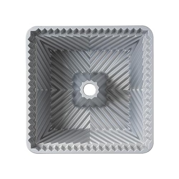 Nordic Ware Bundt Squared Cake Pan for Elegant Baking
