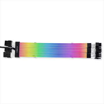 Lian Li Strimer Plus V2 Triple 8 Pin (PW12-PV2) -Addressable RGB VGA Power Cable (No Controller Incl...
