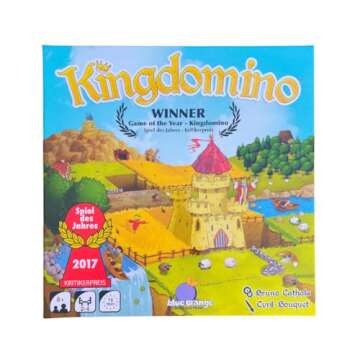 Blue Orange Games Kingdomino Award Winning Family Strategy Board Game, 2-4 players