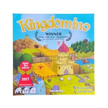Blue Orange Games Kingdomino Award Winning Family Strategy Board Game, 2-4 players