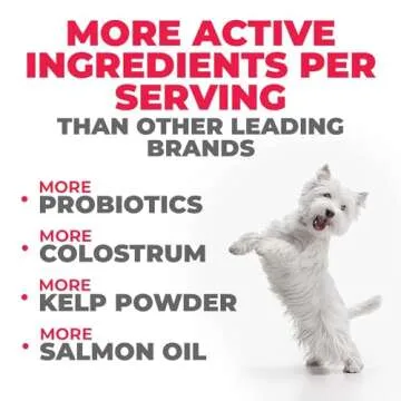 Mighty Petz MAX Dog Allergy Relief Chews for Itch Relief