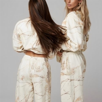 Stylish Camo Sweatsuits for Women - Cozy Lounge Set