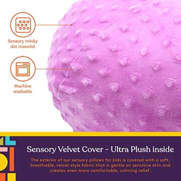 Special Supplies Vibrating Pillow for Relaxation and Calm