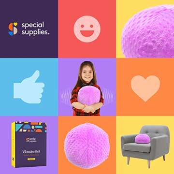 Special Supplies Vibrating Pillow for Relaxation and Calm