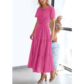 Stylish PRETTYGARDEN Womens Maxi Dress for Summer
