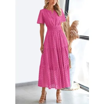Stylish PRETTYGARDEN Womens Maxi Dress for Summer