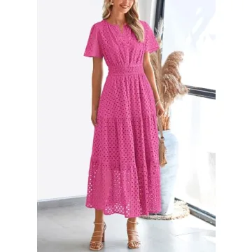 Stylish PRETTYGARDEN Womens Maxi Dress for Summer