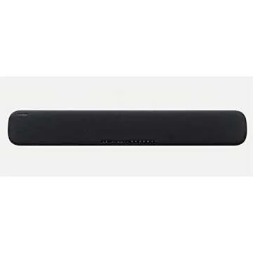 Yamaha Audio YAS-109 Sound Bar with Built-In Subwoofers, Bluetooth, and Alexa Voice Control Built-In, Black