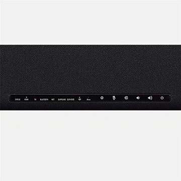 Yamaha Audio YAS-109 Sound Bar with Built-In Subwoofers, Bluetooth, and Alexa Voice Control Built-In, Black