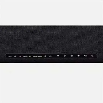 Yamaha Audio YAS-109 Sound Bar with Built-In Subwoofers, Bluetooth, and Alexa Voice Control Built-In, Black