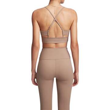 Bandier SJ-SJB10026-The Bryn Strappy Bra-Nutmeg-L