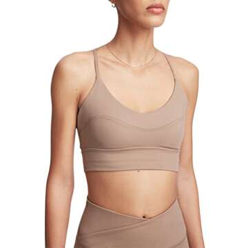 Bandier SJ-SJB10026-The Bryn Strappy Bra-Nutmeg-L