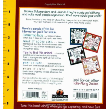 Snakes Salamanders Lizards Fun Learning Guide for Kids