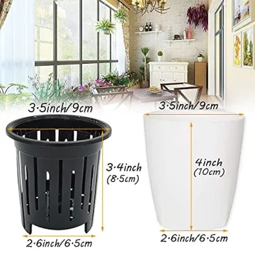Haawooky Self Watering Planters Set for Easy Plant Care