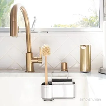 Simplehuman Sink Caddy Sponge Holder for Organized Kitchen