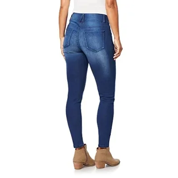 Angels Forever Young Women's Curvy Skinny Jeans, Orchard, 10