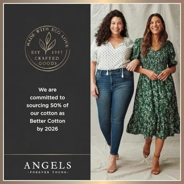 Angels Forever Young Women's Curvy Skinny Jeans, Orchard, 10