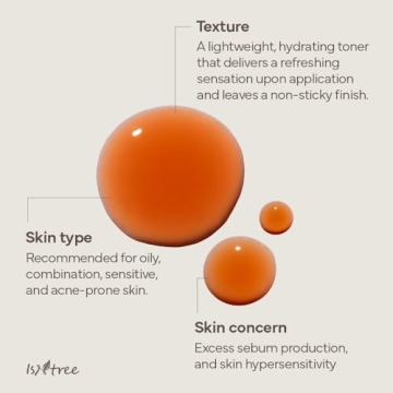 ISNTREE Green Tea Fresh Toner for Hydrated, Clear Skin
