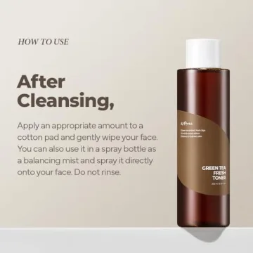 ISNTREE Green Tea Fresh Toner for Hydrated, Clear Skin