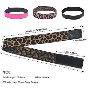 AIFIHIYI Elastic Bands Set for Wigs with Styling Tools