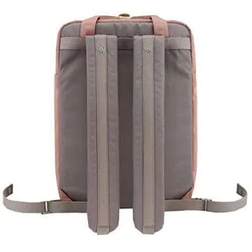 Himawari Laptop Backpack for College Large 17 inch Computer Notebook Bag Travel Business Backpack for Men Women, Light Pink