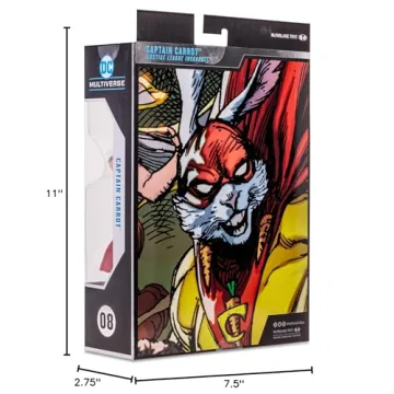 Captain Carrot 7” Scale Action Figure by McFarlane Toys