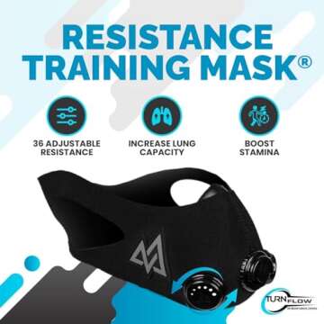 TRAININGMASK - Elevation Training Mask 2.0 - Resistance Training Mask®, High Altitude Mask, Workout...