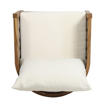 Stylish Acacia Wood Outdoor Chairs with Cushions