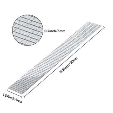 PP OPOUNT 15104 PCS Self-Adhesive Mosaic Tiles, Small Mirror Mosaics Tiles for DIY Disco Balls, Craf...