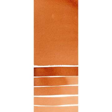 Daniel Smith 284600086 Extra Fine Watercolor 15ml Paint Tube, Quinacridone, Burnt Orange, 0.5 Fl Oz (Pack of 1)