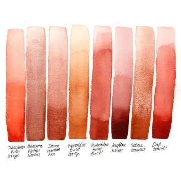 Daniel Smith 284600086 Extra Fine Watercolor 15ml Paint Tube, Quinacridone, Burnt Orange, 0.5 Fl Oz (Pack of 1)