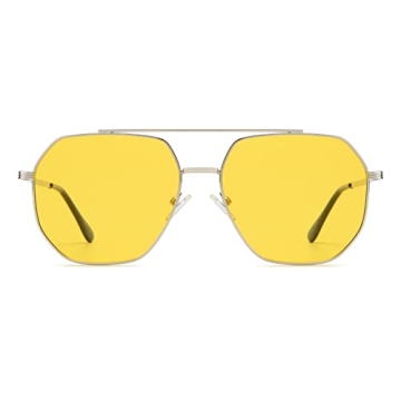 Polarized Anti-glare Night Driving Glasses for Safety & Style