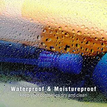 F-color Holographic Makeup Bag - Stylish & Waterproof