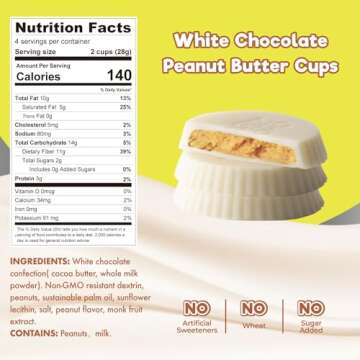 ChocZero Keto Peanut Butter Cups – No Sugar Added