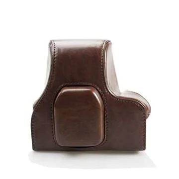 Kinokoo PU Leather Cover Bag for Fuji X-T100 Camera