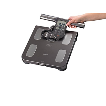 OMRON Body Composition Monitor & Scale – Track Skeletal Muscle Mass Loss/Gain, Weight (up to 330 pounds), Visceral Fat, BMI and More (Non-Bluetooth)