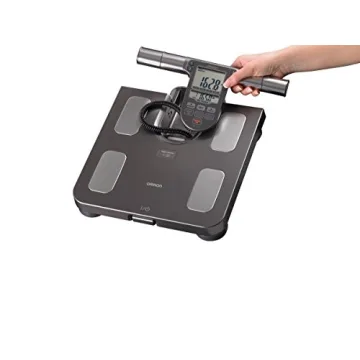 OMRON Body Composition Monitor & Scale – Track Skeletal Muscle Mass Loss/Gain, Weight (up to 330 pounds), Visceral Fat, BMI and More (Non-Bluetooth)