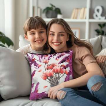 Sublimation Sequin Pillow Covers for Creative Gifts