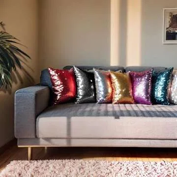 Sublimation Sequin Pillow Covers for Creative Gifts