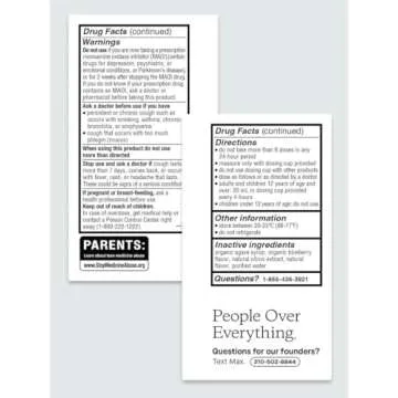 Genexa Clean Cough & Chest Congestion Relief, Dye Free, 0% Artificial Additives, Multi-Symptom Maxim...