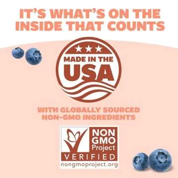 Genexa Clean Cough & Chest Congestion Relief, Dye Free, 0% Artificial Additives, Multi-Symptom Maximum Strength Relief Cough Syrup, Cough Suppressant & Expectorant, Organic Blueberry Flavor, 6 fl oz