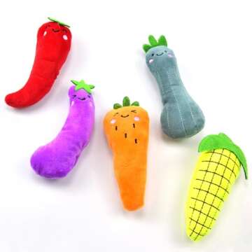 ISCRIO Cat Mint Toys for Interactive Play and Teething