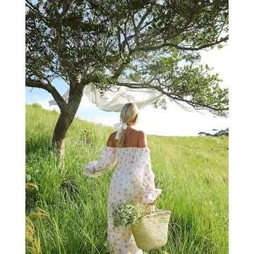 Handcrafted Moroccan Straw Basket for Shopping and Beach